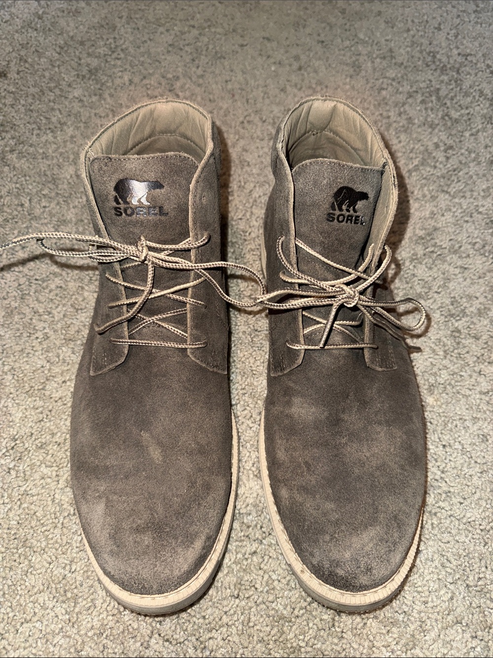 Sorel Men's Taupe Suede Chukka Boots - Taupe